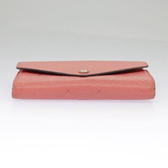 LOUIS VUITTON Empreinte Portefeiulle Sarah Long Wallet Pink M61801 Auth am7135 - Picture 6 of 16